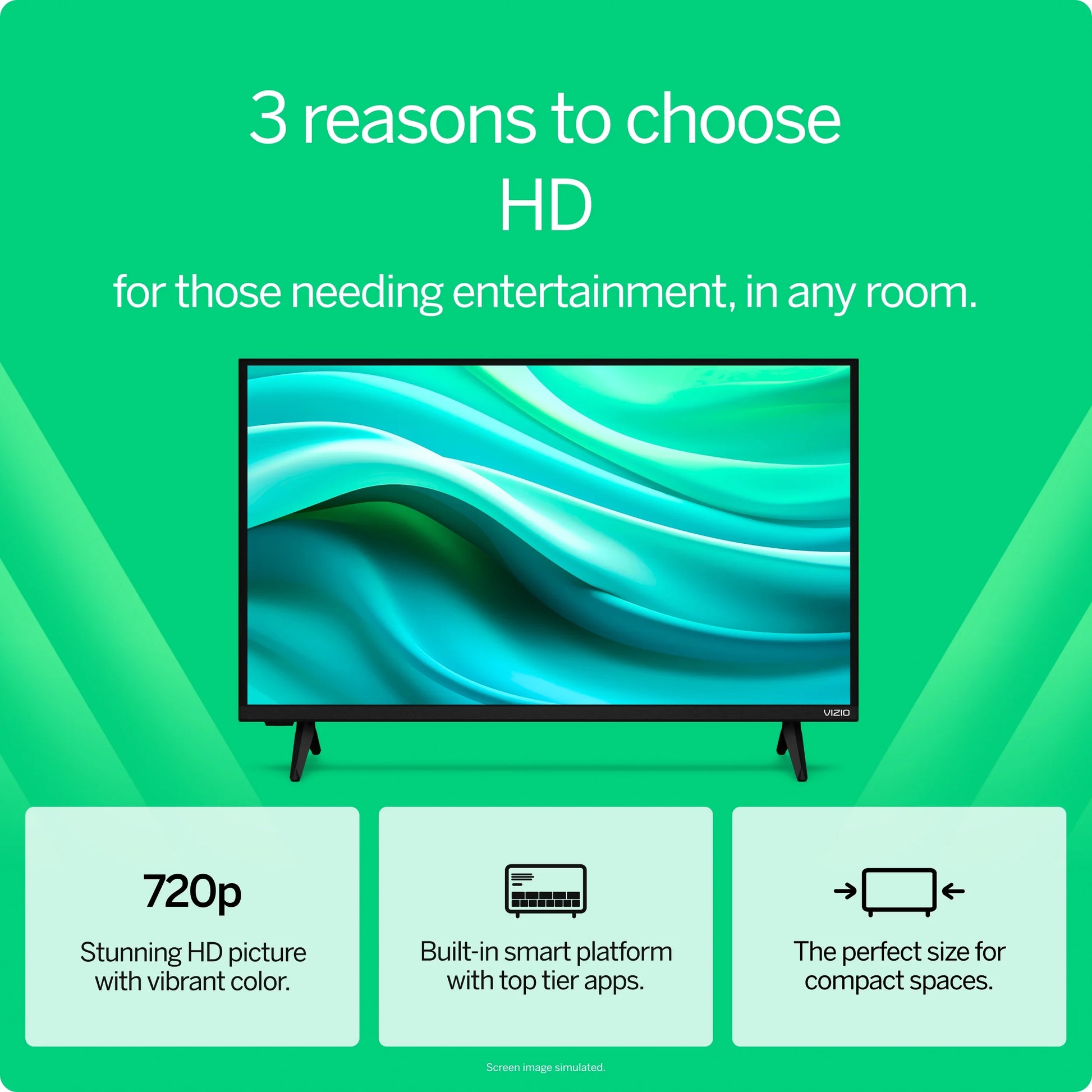32” Class HD 720P LED Smart TV (VHD32M-08)