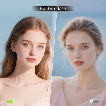 Digital Camera for Photography,4K 64MP Video Camera with 16X Digital Zoom and 32GB SD Card Black